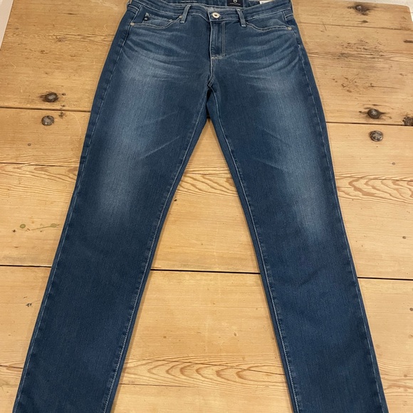 AG Adriano Goldschmied Dark Blue Cigarette Leg Prima - Picture 2 of 6